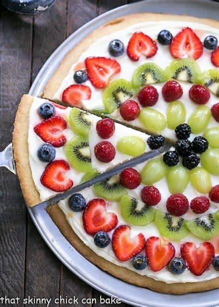 fresh fruit pizza that skinny chick can bake