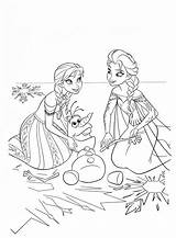 Frozen Coloring Pages Colouring Kids sketch template