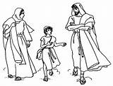Holy Family Coloring Pages Printable Print Getcolorings Kids Color sketch template