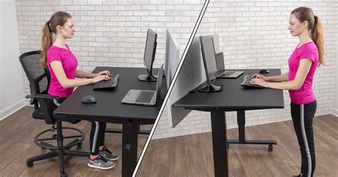 what s the ideal sitting and standing desk ratio