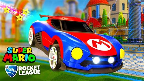 Rocket League Épico Carro Do Super Mario Para Nintendo Switch Youtube