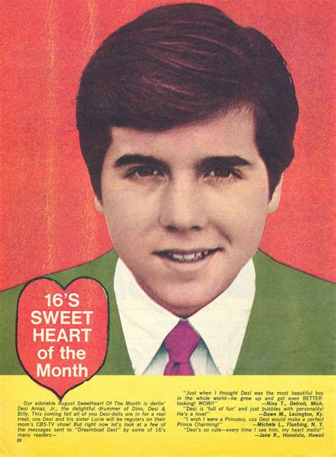 16 Magazine 1968 — Desi Arnaz Jr Desi Arnaz I Love