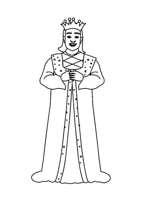 printable king coloring page  printable coloring pages  kids