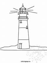 Leuchtturm Faro Faros Coloringpage Vorlagen Zeichnung Silueta áfrica Besuchen Schritt Zeichnen sketch template