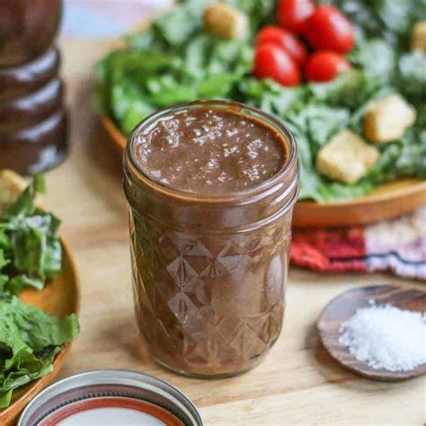 Creamy Homemade Balsamic Vinaigrette Recipe A Fork S Tale