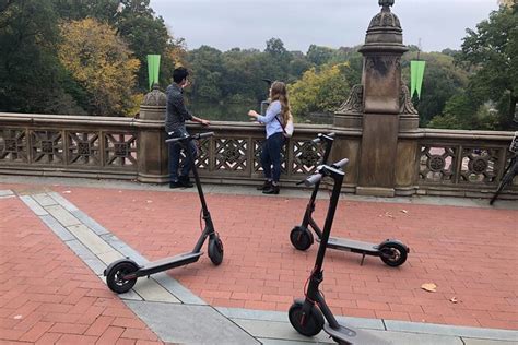 york central park small group electric scooter    york city
