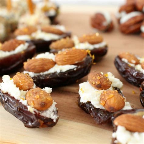 easy stuffed date appetizer   ingredients  minutes freckle