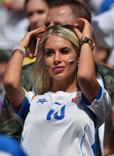The Most Beautiful Russian Soccer Fan Girls