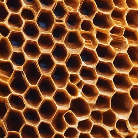 premium ai image photo honeycomb pattern