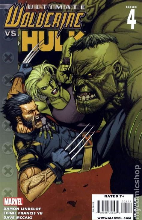Ultimate Wolverine Vs Hulk Comic Books Issue 4