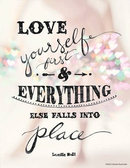 Love Yourself First Quotes Quotesgram