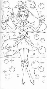 Precure sketch template