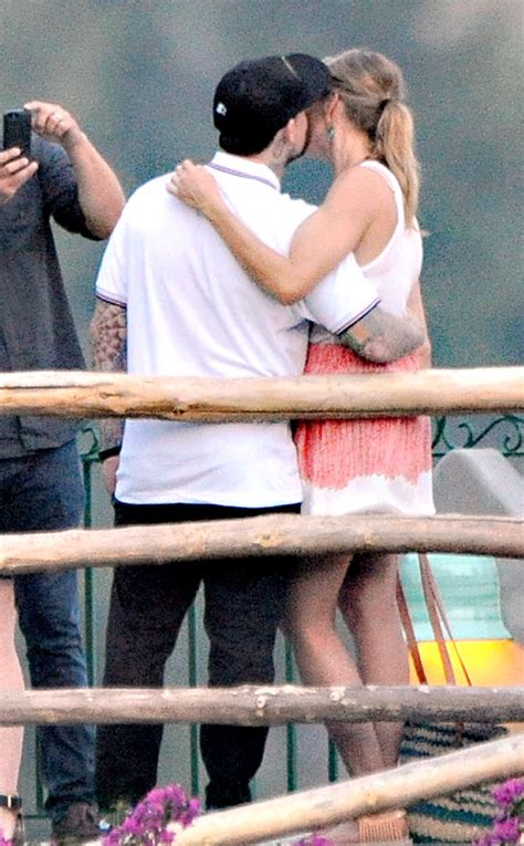 Cameron Diaz Gets A Kiss From Benji Madden On Romantic Italian Getaway