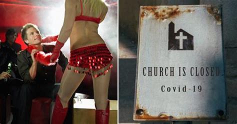 california county ready to open strip clubs while churches remain closed