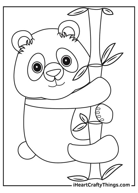 panda coloring pages  kids