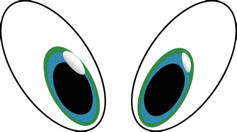 clipart cartoon eyes