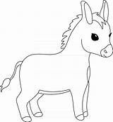Donkey Beginner Vecteezy sketch template