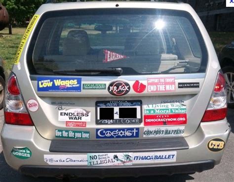 ten essential bumper stickers  subaru owners hubpages