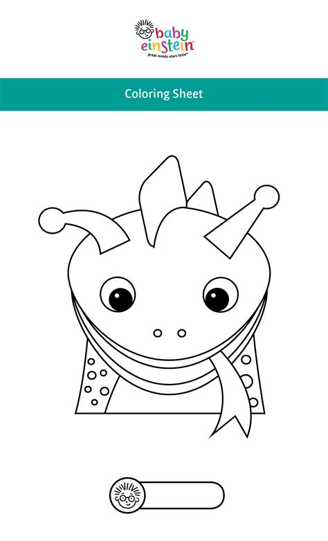 adorable baby einstein coloring pages     birthday