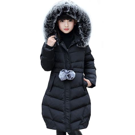 New 2019 Winter Long Section Jacket Big Fur Collar Hooded Coat For