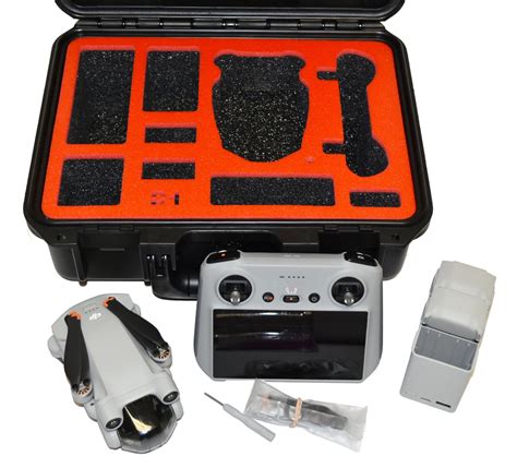 dji mini  pro pelican case fly  kit  accessories drone hangar