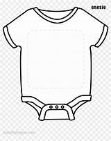 Onesie Baby Template Printable Banner Exceptional Clipart Transparent Clipground Addictionary Ones Templates Card sketch template
