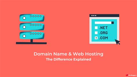 difference  domain  web hosting beginners guide