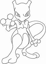 Pages Coloring Dew Mountain Mewtwo Template sketch template
