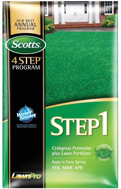 scotts lawn pro  step program lawn fertilizer scott lawn care lawn