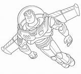 Buzz Lightyear Command Boss sketch template