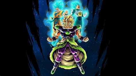5 Ace Canon Broly Sticker Poter Dragon Ball Z Poster Anime