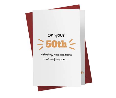 Buy Funny 50th Birthday Card Hilarious Funny 50 Years Old Anniversary
