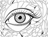 Coloring Pages Transparent Eyeball Getcolorings Printable sketch template