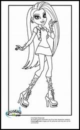 Monster High Coloring Pages Venus Ausmalbilder sketch template