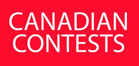 canadian contests giveaways