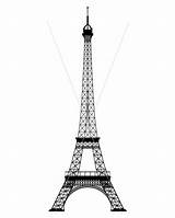 Tower Eiffel Coloring Template Pages sketch template