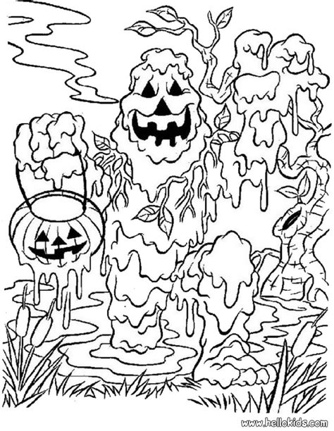 halloween monsters coloring pages mud monsters coloring home