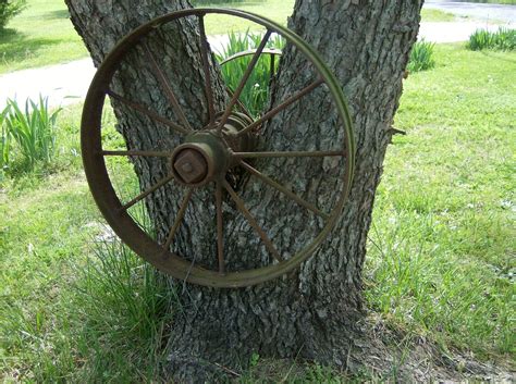 antique tractor wheelsin  tree collectors weekly