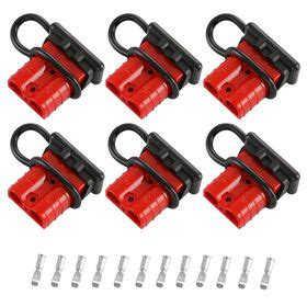 auto battery quick connect wire harness plug kit red shop today   tomorrow
