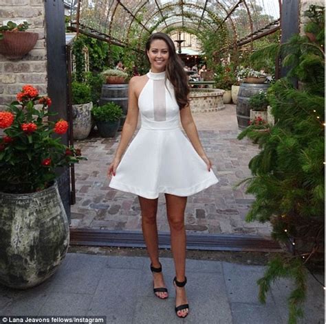 the bachelor s lana jeavons fellows wows in cute skater dress daily mail online