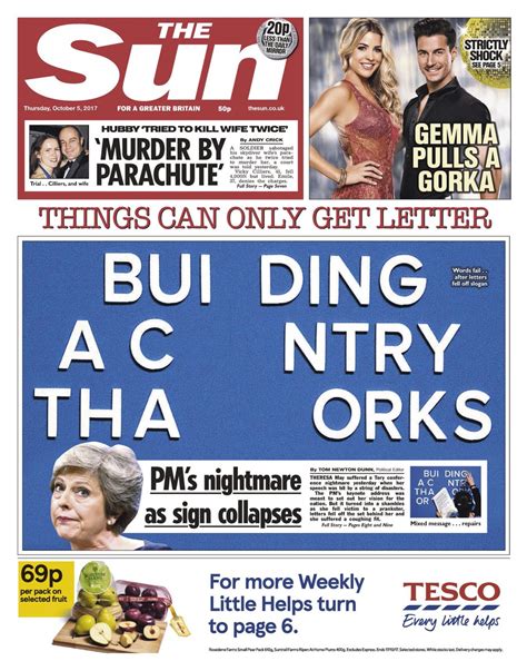 what the papers say about theresa may s conference speech politics
