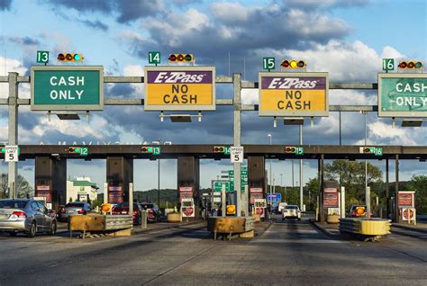 york mass  cash  toll booths