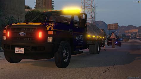 Download 2008 Ford F550 Flatbed Tow Truck 1 0 For Gta 5