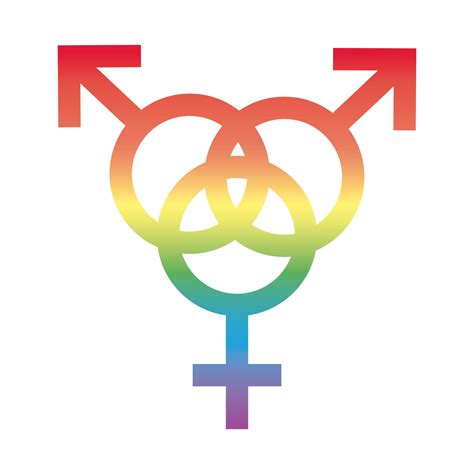 Bisexual Man Gender Symbol Of Sexual Orientation Gradient Style Icon