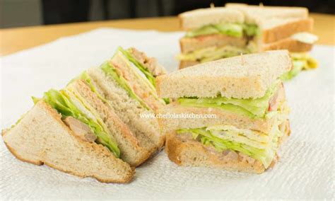 super easy club sandwich recipe chef lolas kitchen