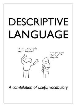 descriptive language descriptive writing definition