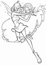 Coloring Club Winx Pages Kids Printable Believix sketch template