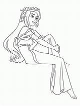Giselle Coloring Pages Enchanted Popular Princess Printable sketch template
