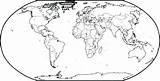 Continents Coloring Seven Getdrawings Continent sketch template