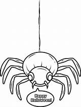 Halloween Spider Printable Coloring Pages Kids Choose Board Color sketch template